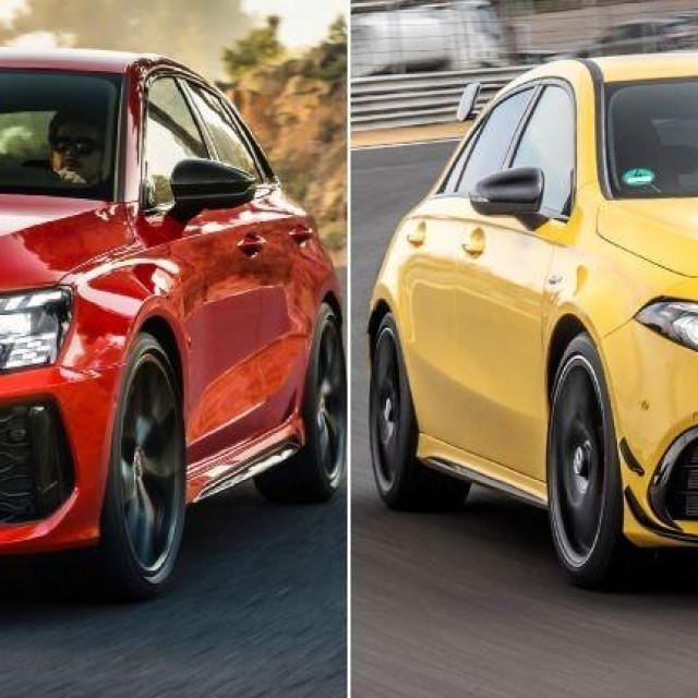 Audi RS3 Sportback i Mercedes A45 S AMG