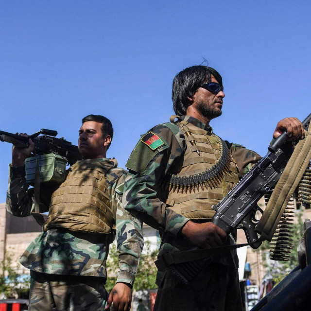 Pripadnici afganistanskih snaga