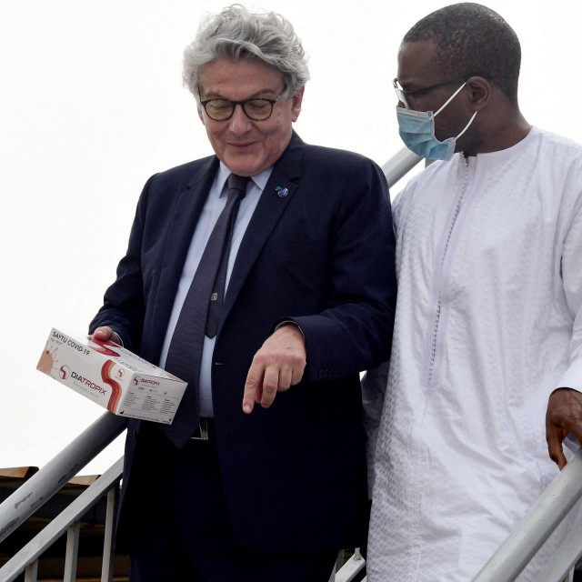 Thierry Breton i Amadou Hott