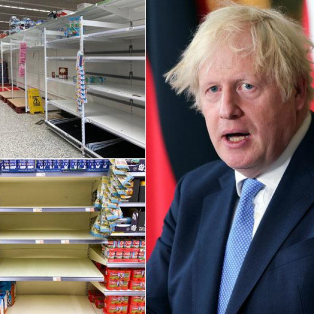Nestašica u britanskim supermarketima