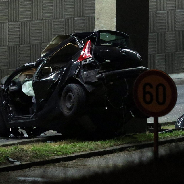 Prometna nesreća na Aleji Bologne