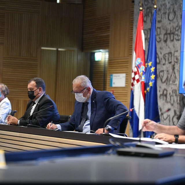 Konferencija za medije stožera civilne zaštite