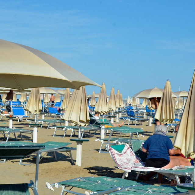 Plaža u Riminiju