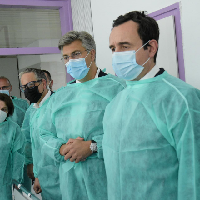 Andrej Plenković i Albin Kurti