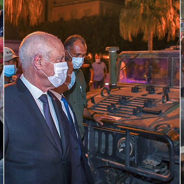 Predsjednik Kais Saied, prosvjedi u Tunisu