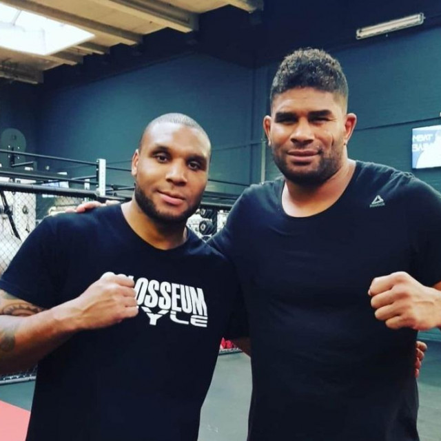 Jason Wilnis i Alistair Overeem