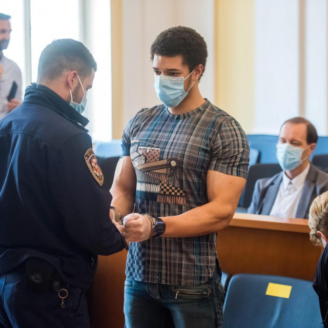 Douglas Kane snimljen u zadarskoj sudnici