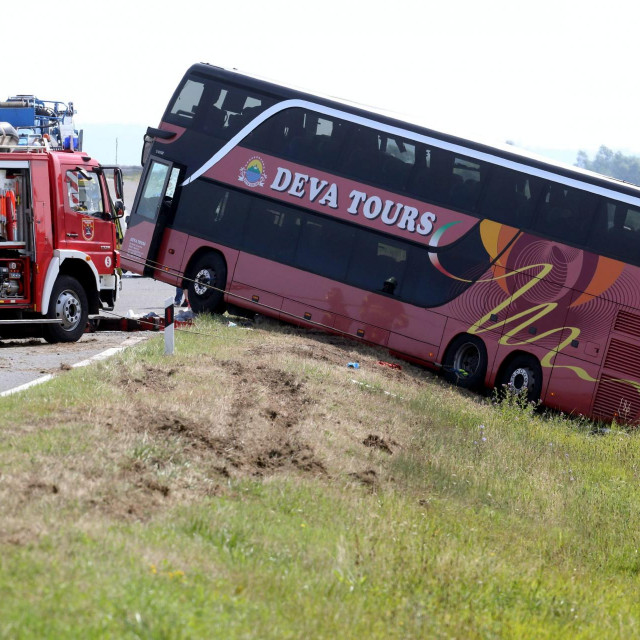 Autobus u kojem je poginulo 10 osoba