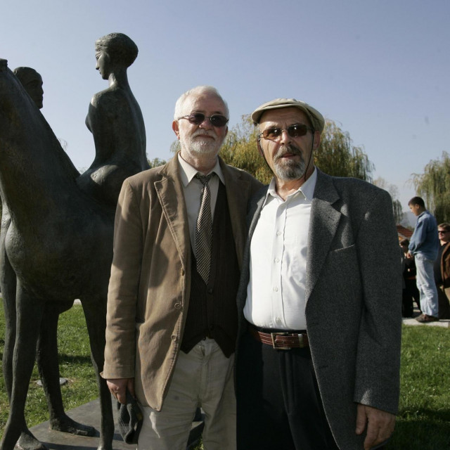 Stipe Sikirica i Bože V. Žigo (desno)