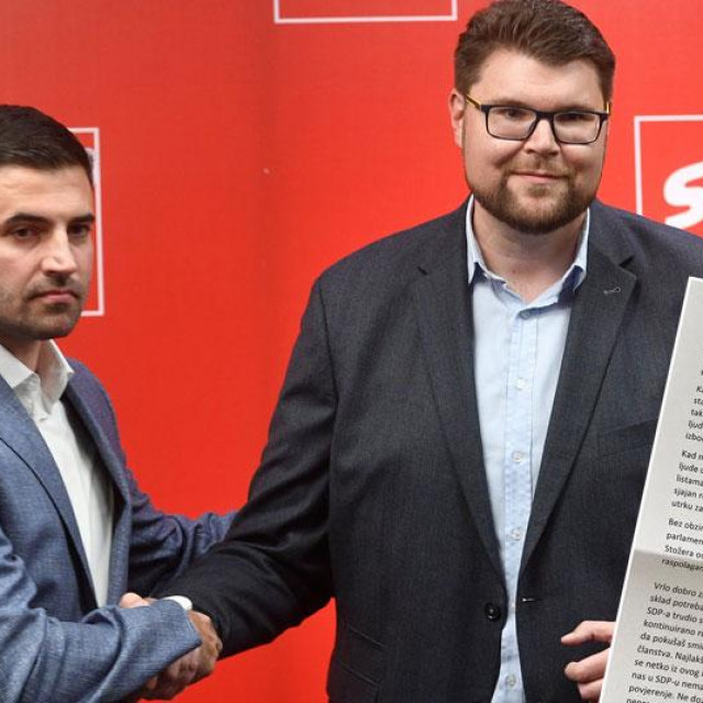 Davor Bernardić i Peđa Grbin