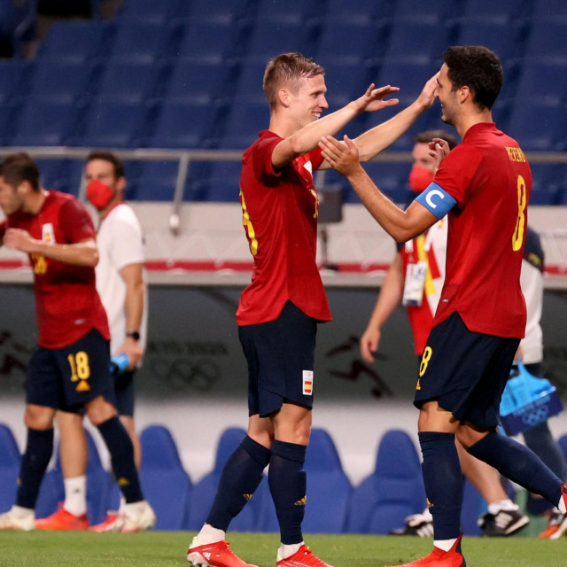 Dani Olmo i Mikel Merino