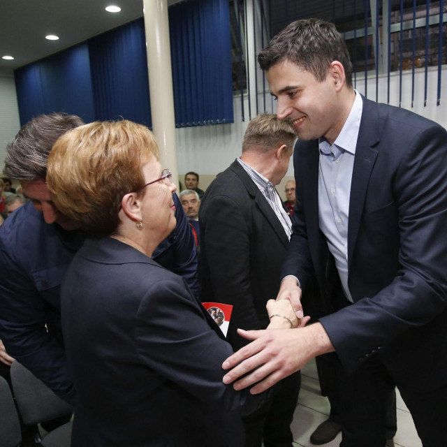 Vesna Nađ i Davor Bernardić