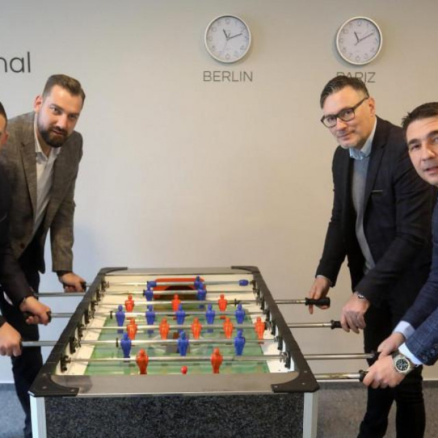 Matija Grabar, Ivica Mađura, Tomislav Bajić i Marko Dagelić