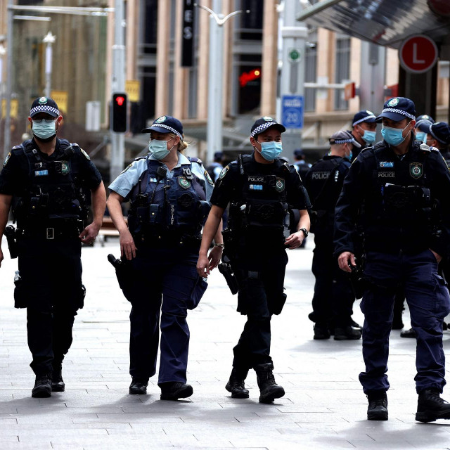 Policija patrolira ulicama Sydneyja