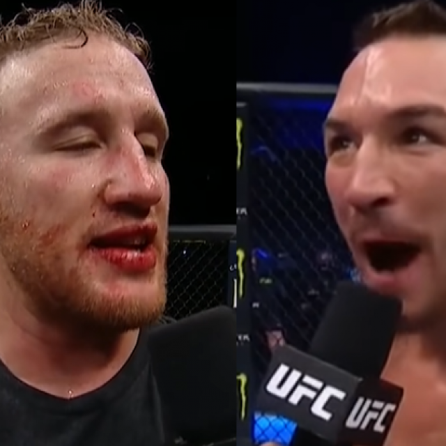 Justin Gaethje vs Michael Chandler