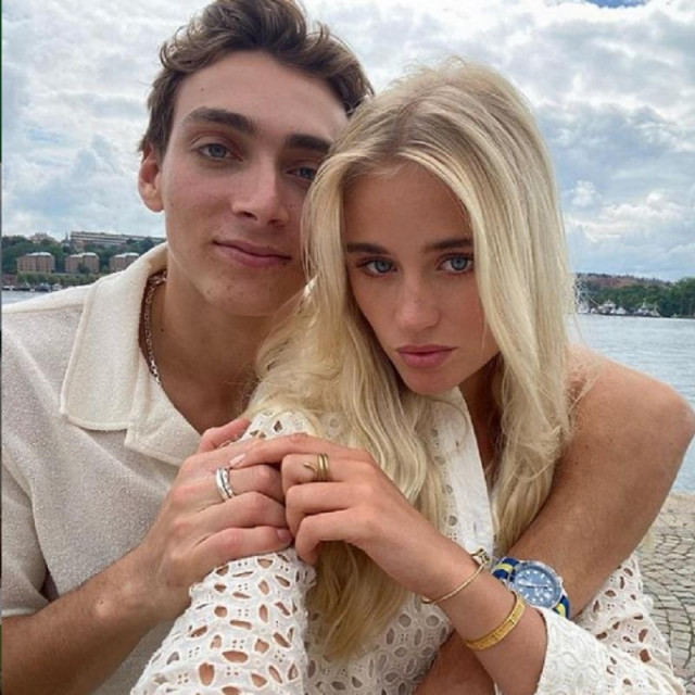 Armand Duplantis s djevojkom