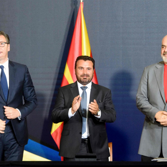 Aleksandar Vučić, Zoran Zaev i Edi Rama