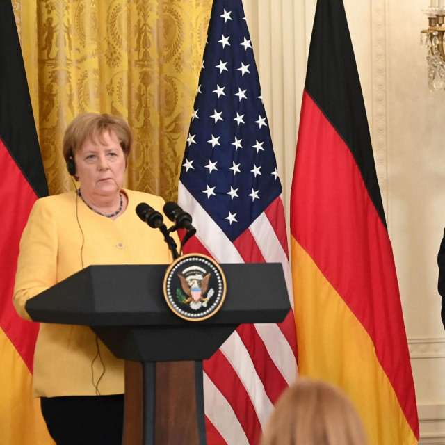 Joe Biden i Angela Merkel