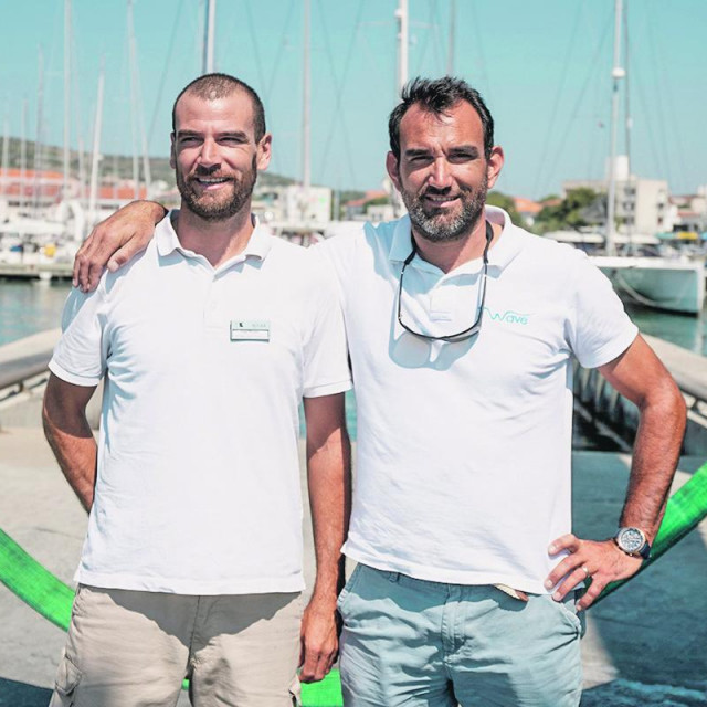 Mate (desno) i Toni Trcer