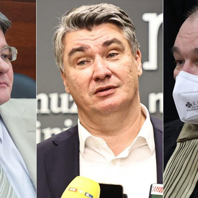 Radovan Dobronić, Zoran Milanović, Damir Kos