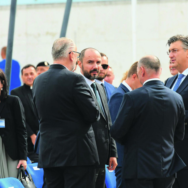 Boris Milošević i Andrej Plenković