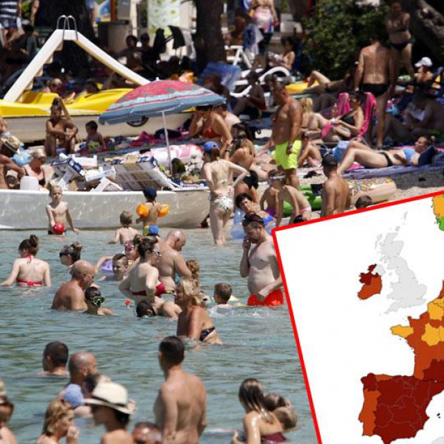 Jadranska regija je u narančastom