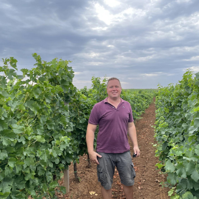 Marko Krstačić na položaju Punta Greca