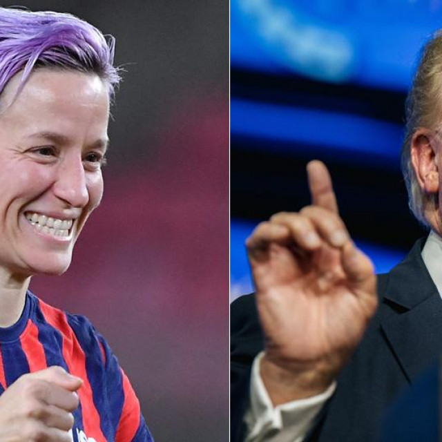 Megan Rapinoe; Donald Trump