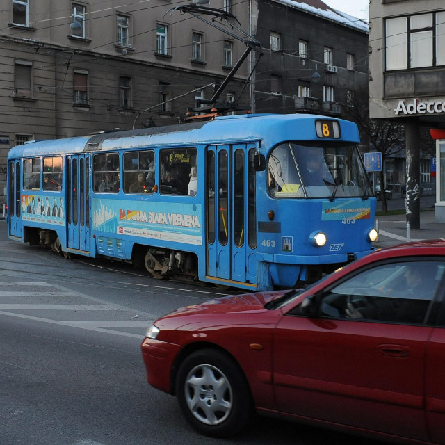 Tramvaj broj 8, arhivska fotografija