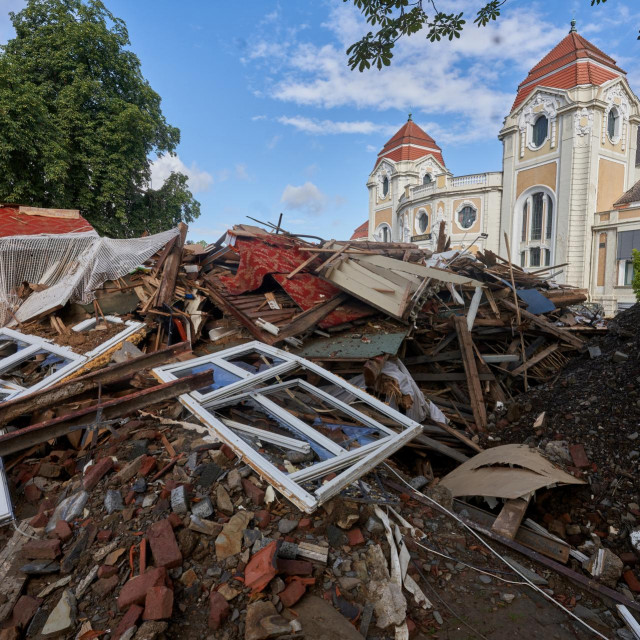 Posljedice poplava u gradu Bad Neuenahr-Ahrweiler
 