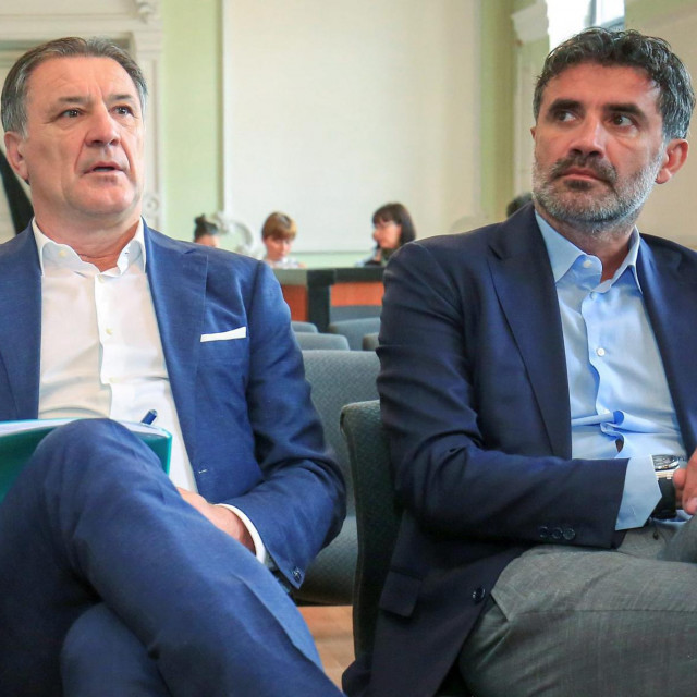 Zdravko Mamić i Zoran Mamić