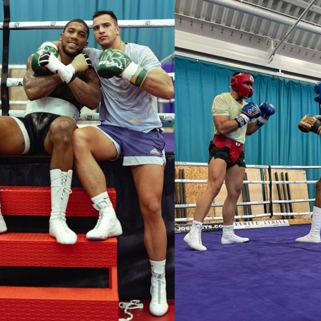 Anthony Joshua i Marko Milun