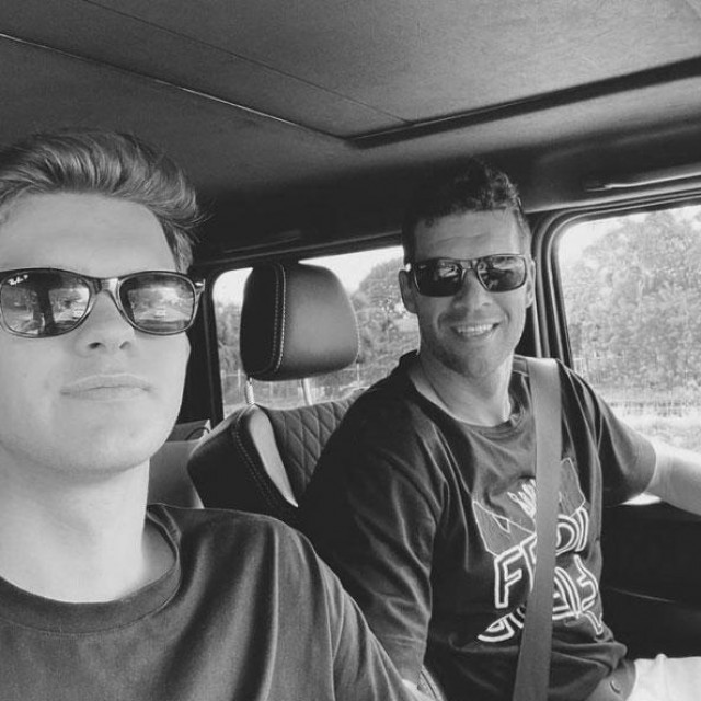 Emilio i Michael Ballack