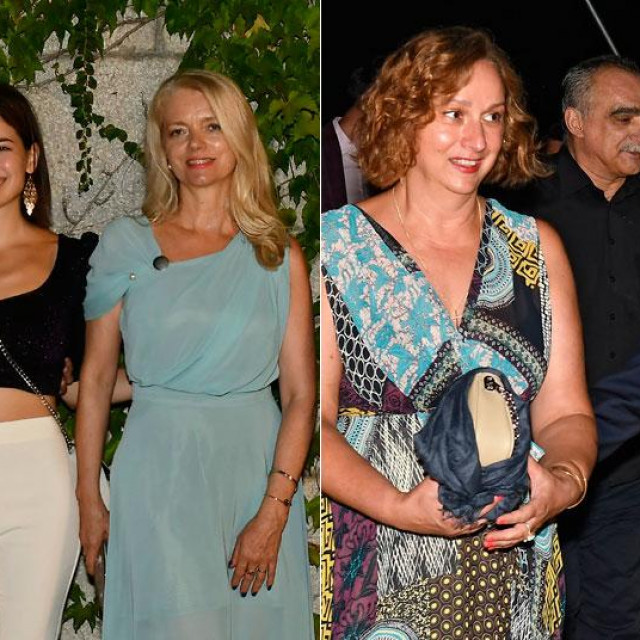 Ivan Huljić, Mia Dimšić, Vjekoslava Huljić te šef Sabora Gordan Jandroković sa suprugom