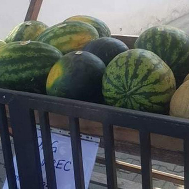 Lubenice na štandu
