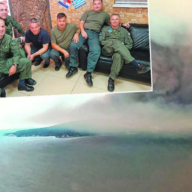 Hrvatski piloti u Grčkoj i prizor požara