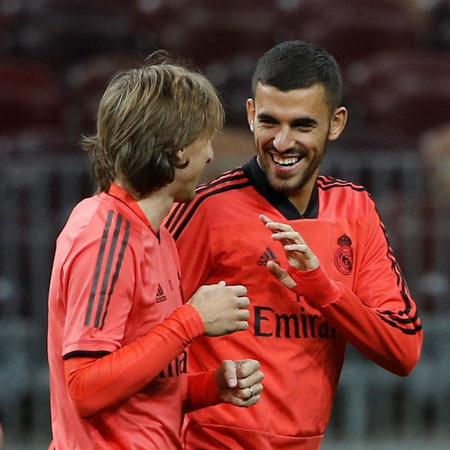 Luka Modrić i Dani Ceballos