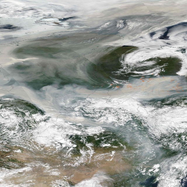 Dim od sibirskih požara