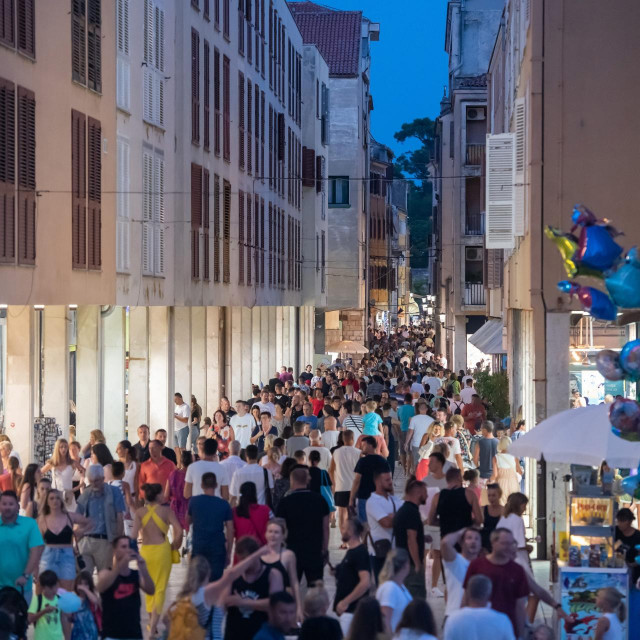 Vrhunac turističke sezone u Zadru