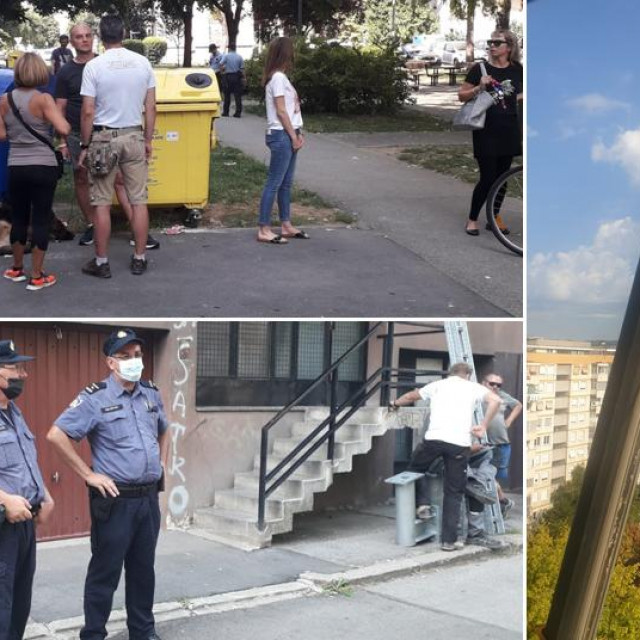 Prizori tijekom postavljanja repetitora na Knežiji