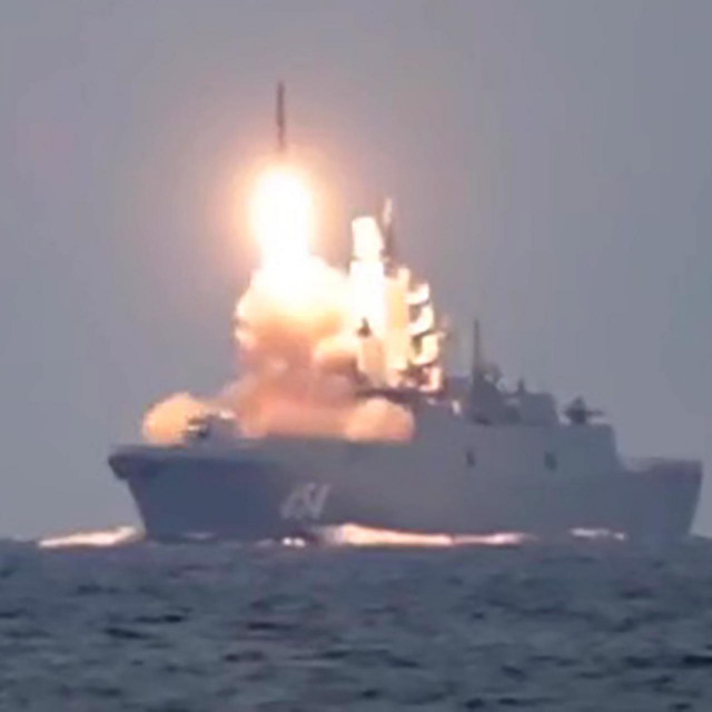 Test ruskog hipersoničnog projektila Zirkon