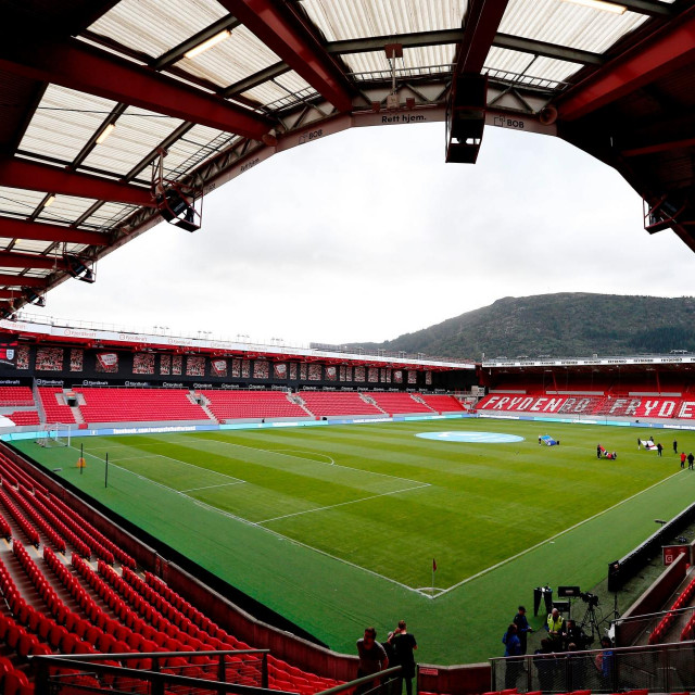 Stadion Brann na kojem se navodno dogodio razulareni tulum
