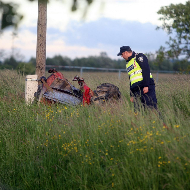 Traktorska nesreća, Ilustracija