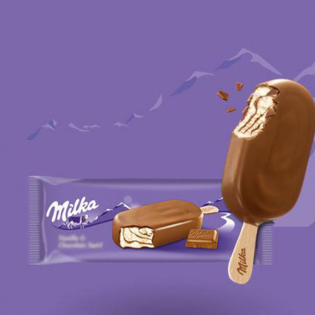 Milka sladoled