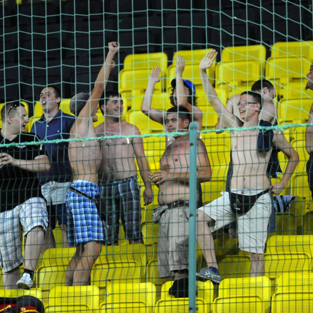 Navijači Dinama u Tiraspolu 2013. godine