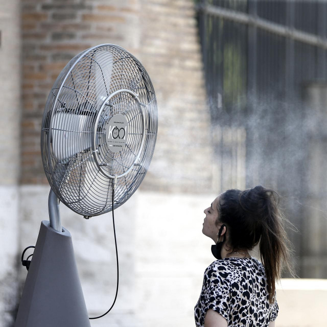 Toplinski val u Italiji, 2021.