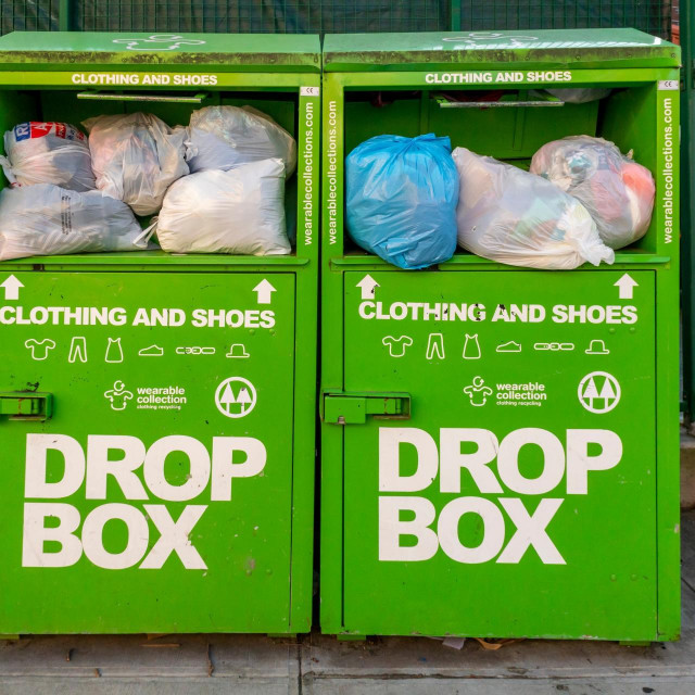 Kanta za reciklirani otpad u New Yorku