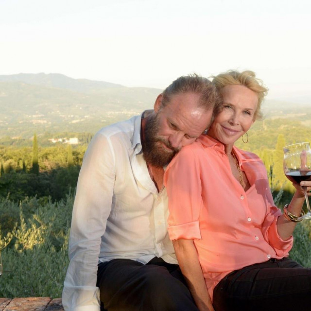 Sting i supruga Trudy Styler
