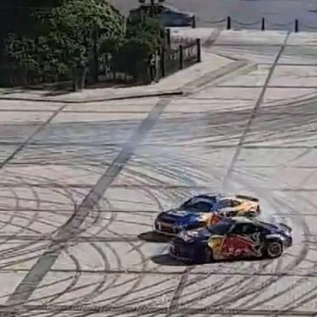 Red Bullova drift-ekshibicija u Kijevu, Ukrajina