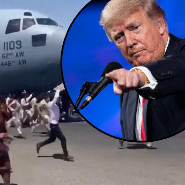 Donald Trump (u krugu)